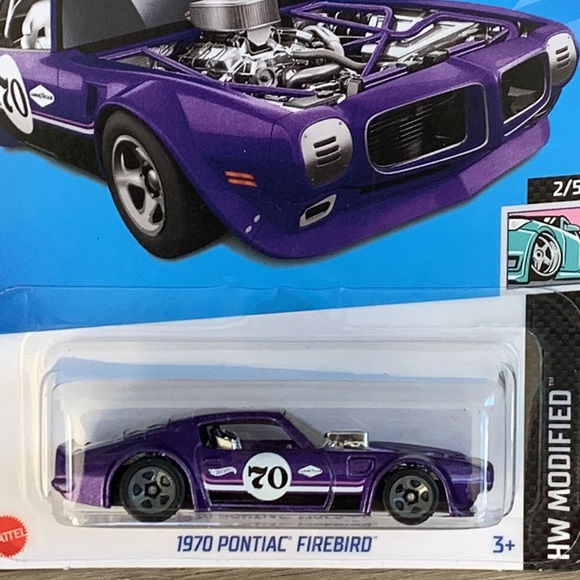 Hot Wheels Car 1970 Pontiac Firebird Trans Am TA Hotwheels HW Modified New 2023 - Picture 2 of 5